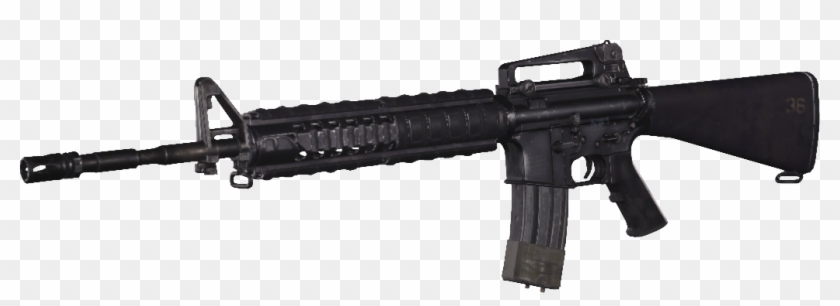 Bullet Transparent M16 - M16a2 Airsoft Gun Clipart