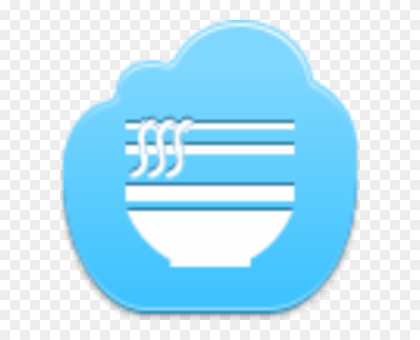 Chinese Food Icon Image - Advertise Icon Blue Clipart