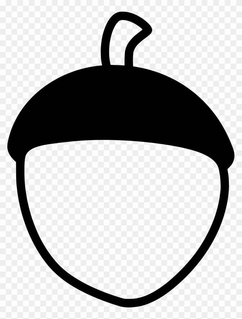 Acorn Clipart Sketch - Png Download #2899334