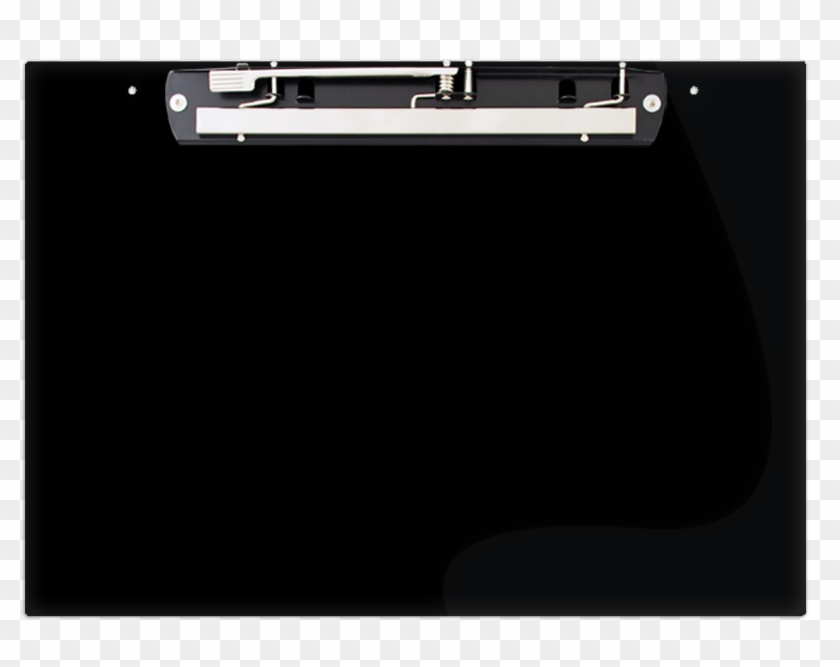 Clipboard Acrylic Panel Featuring An 11" Hinge Clip - Home Appliance - Png Download #2899573