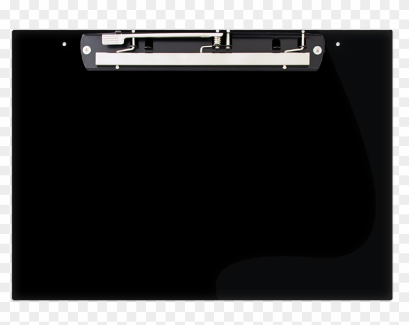 Clipboard Acrylic Panel Featuring An 11" Hinge Clip - Home Appliance - Png Download