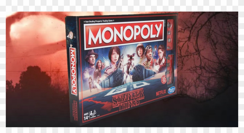 Explore The Underworld Of Hawkins With 'stranger Things' - Monopoly De Stranger Things Clipart #290047