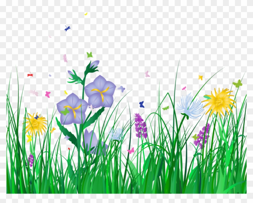 Overlay Sticker - Spring Flowers Transparent Background Clipart