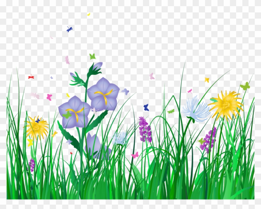 Overlay Sticker - Spring Flowers Transparent Background Clipart #290096