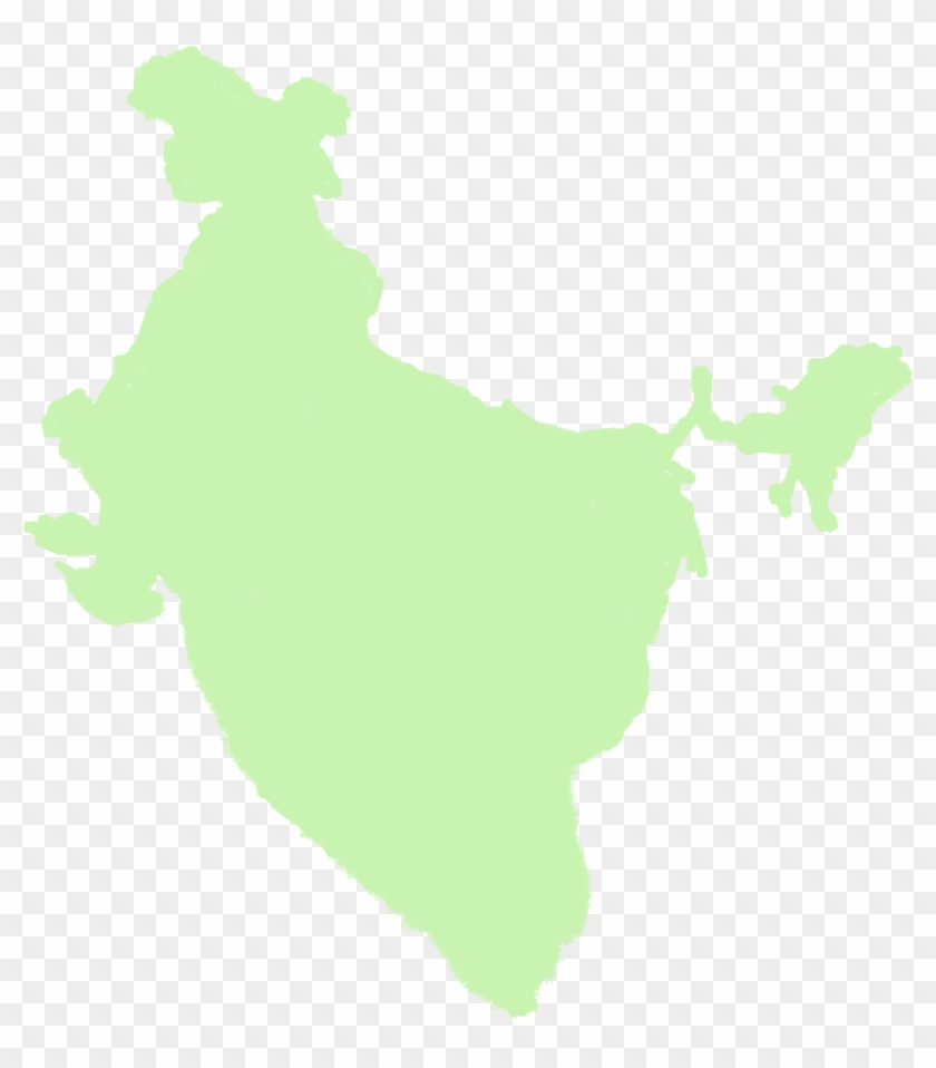 India - 26 January India Map Clipart #290398