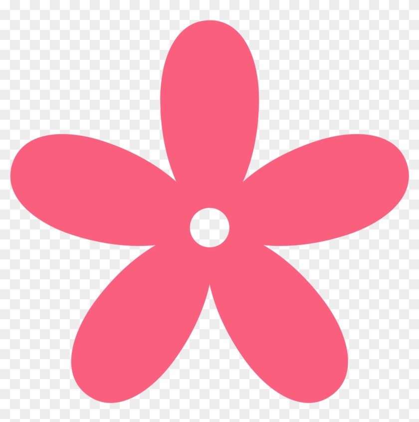 Download - Pink Flower Clipart - Png Download
