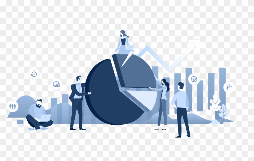 Powerful Ecommerce Platform - Illustration Clipart