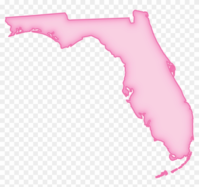 Florida "abstract" Style - Florida Map Clip Art - Png Download #290950