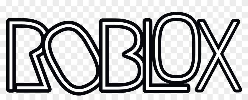 Creationi Made A Costume Png Roblox Logo In Spark - Line Art Clipart