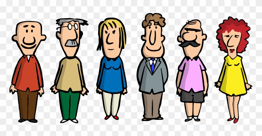 European People Png - Cartoon People Transparent Png Clipart #290982
