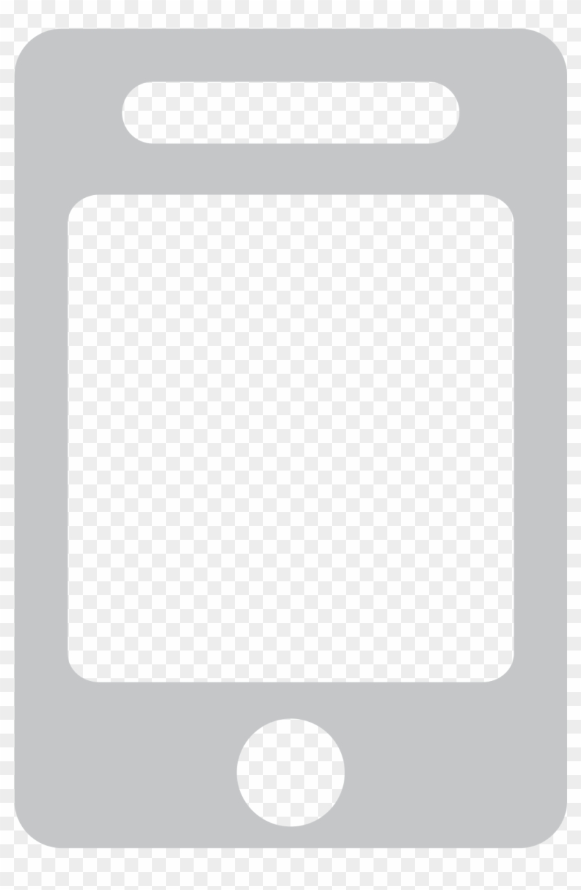 White Cell Phone Icon Png - Ipod Clipart #291081
