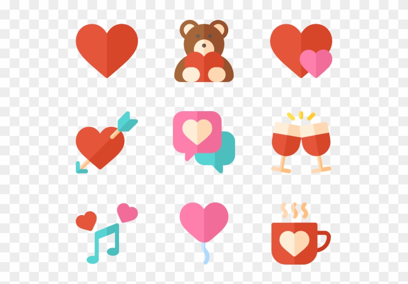 600 X 564 5 - Love Flat Icon Png Clipart #291302