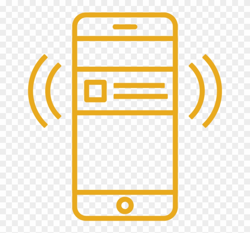 Push Notificaitons Icon - Mobile Push Notification Icon Clipart