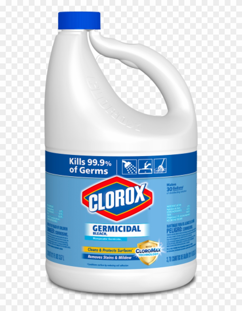 Clorox Germicidal Bleach - Clorox Splash Less Bleach Clipart #291503