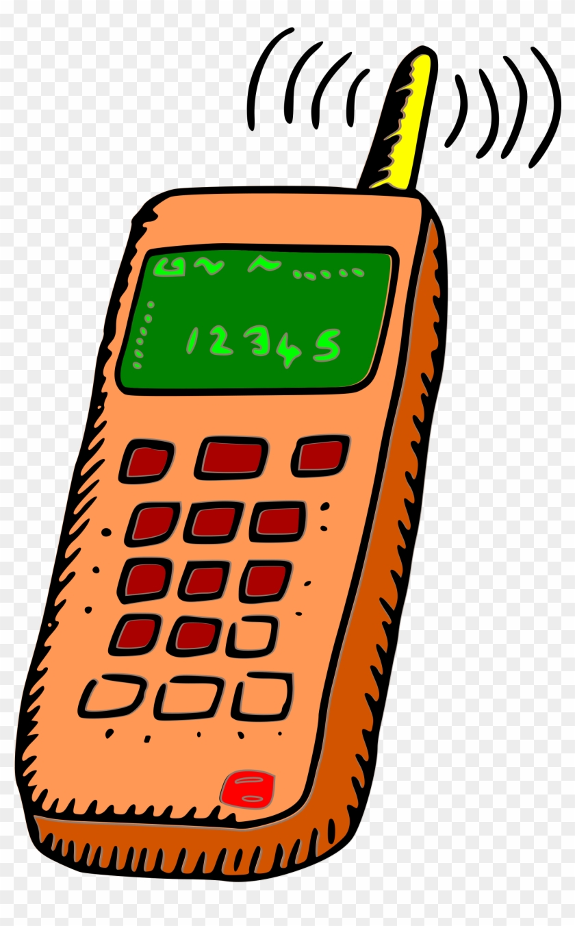 Smart Phone Clip Art - Mobile Phone Clipart - Png Download