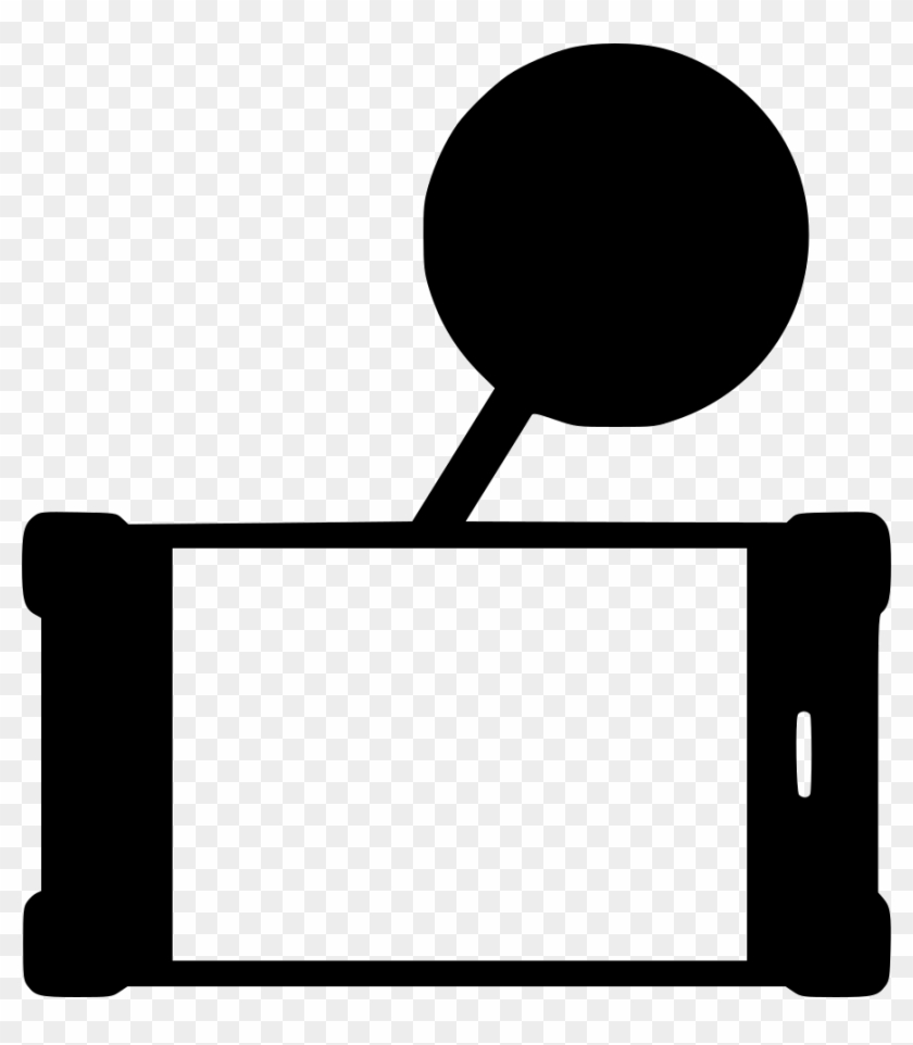 Cell Phone Holder Comments - Phone Holder Icon Png Clipart