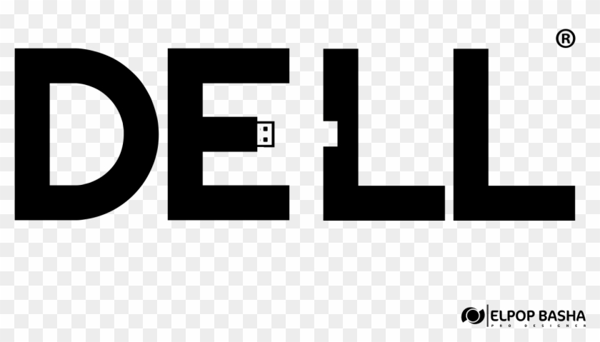 Black Dell Group Usb Logo Png - Graphics Clipart #292095