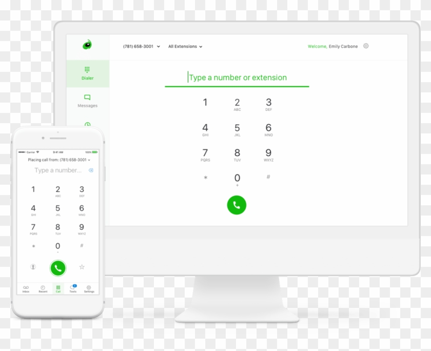 Grasshopper Apps Hero Png - Grasshopper Phone App Clipart
