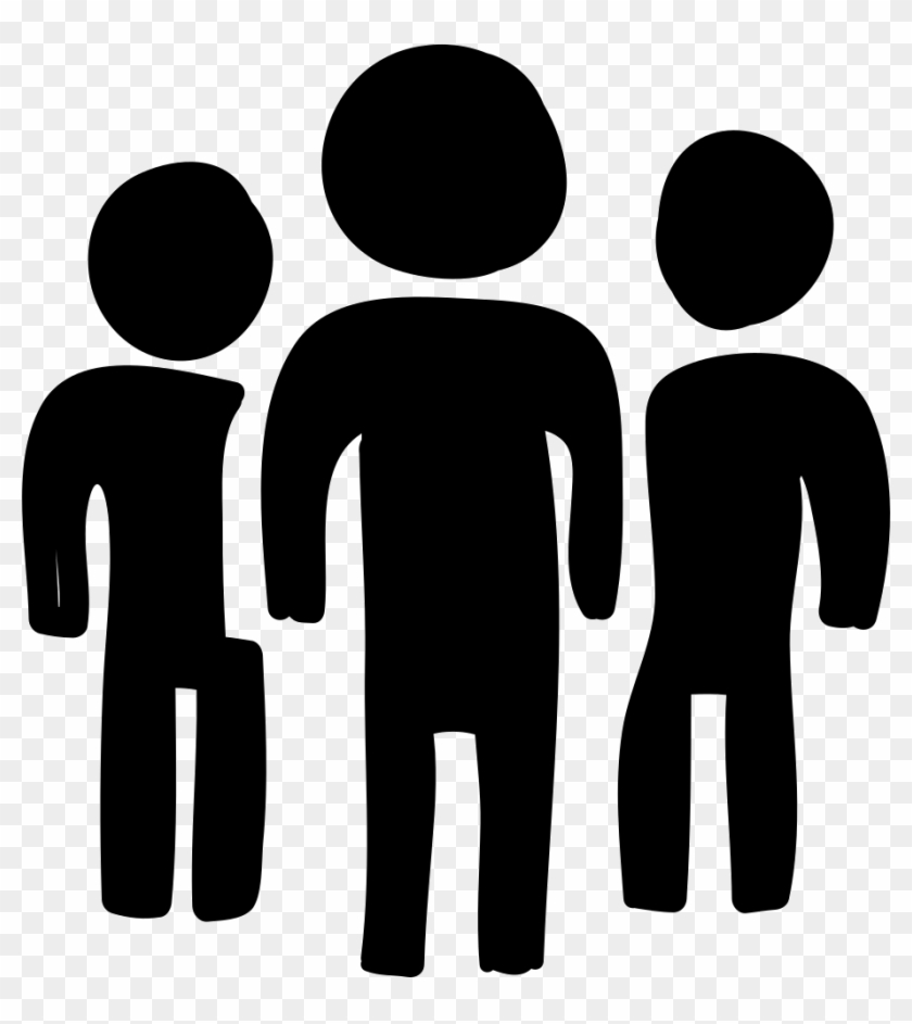 People Hand Drawn Persons Group Svg Png Icon Free Download - Transparent Drawn People Clipart