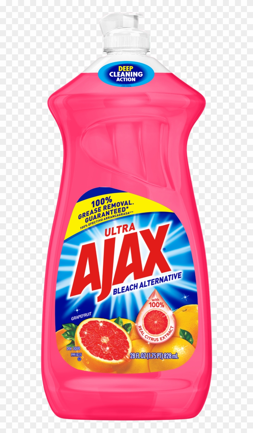 Ajax Ultra Triple Action Liquid Dish Soap, Bleach Alternative Clipart