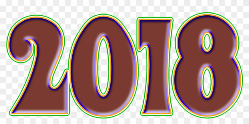 Happy New Year 2019 Download With 2018 And 3d Wallpapers - Graphic Design Clipart