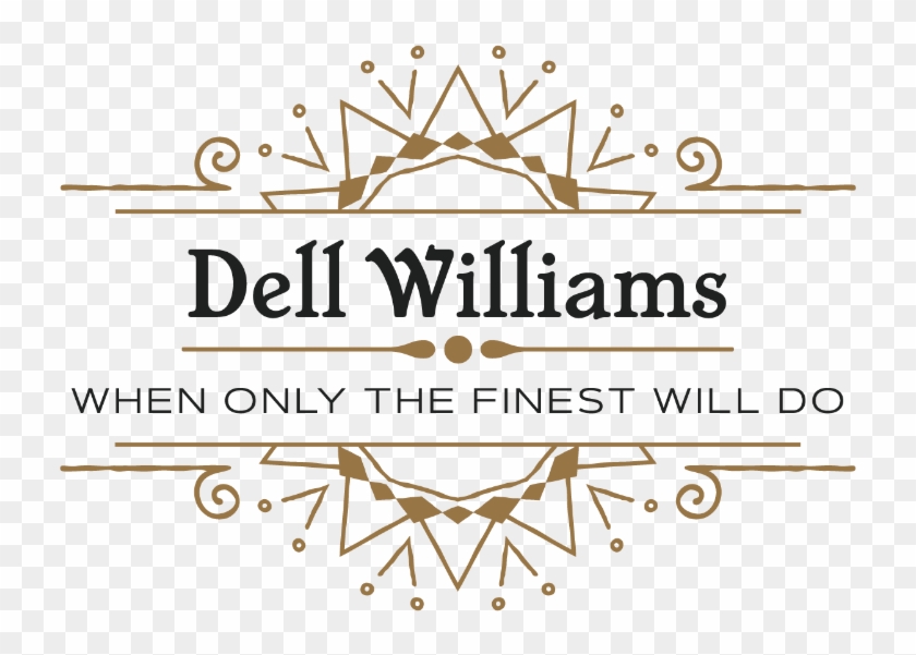 Dell Logo Gold - Calligraphy Clipart