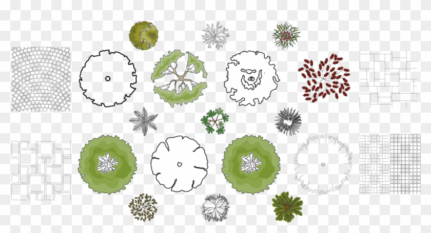 Landscape Design Drawing Symbols : Landscape design samples and some