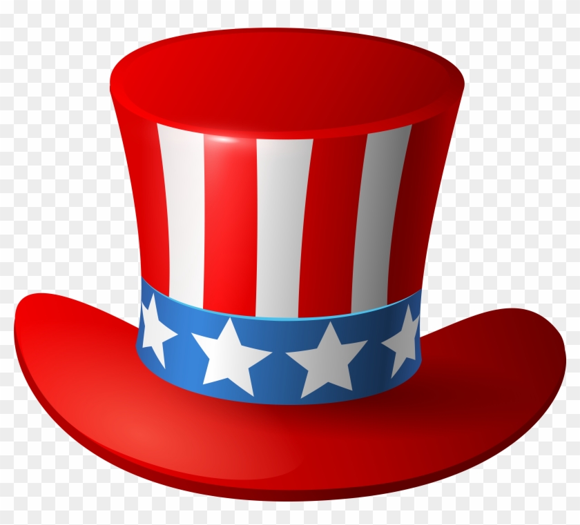 Uncle Sam Usa Hat Png Clipart Image - Uncle Sam Hat Png Transparent Png