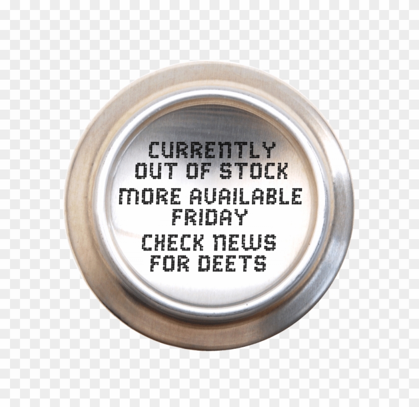 Sold Out Of Cans - Circle Clipart
