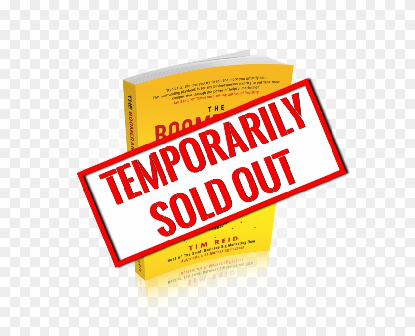 The Boomerang Effect Temp Sold Out - Paper Clipart