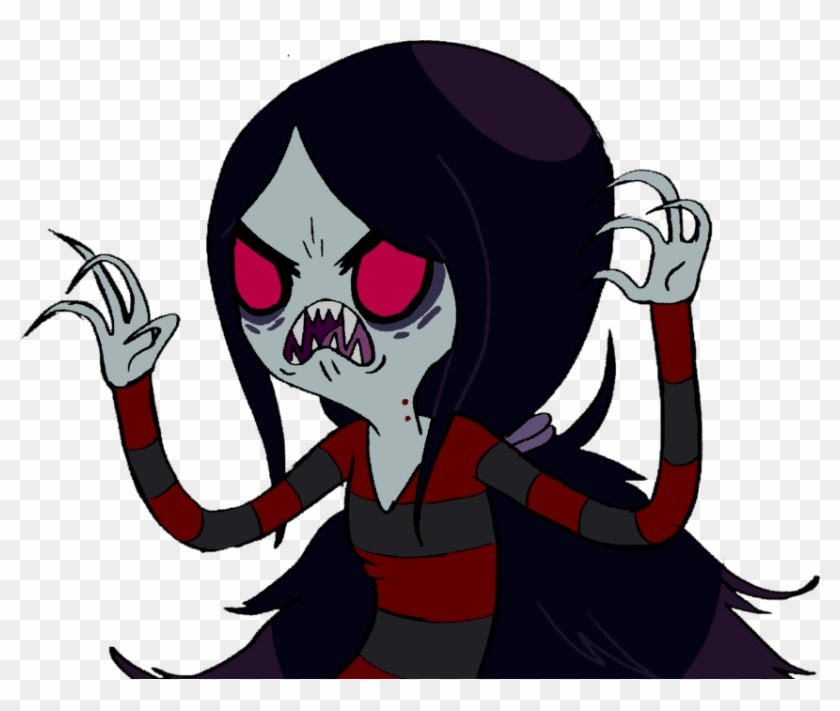Free Png Download Adventure Time Marceline Red Eyes - Marceline Adventure Time Scary Clipart