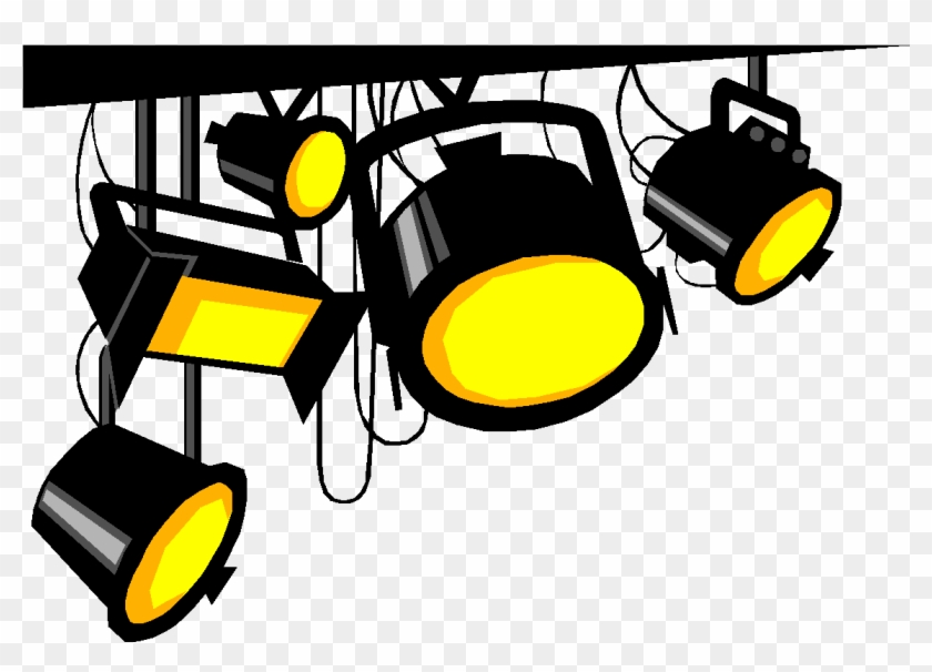 Technical Lighting Illustration - Clip Art Stage Lights - Png Download
