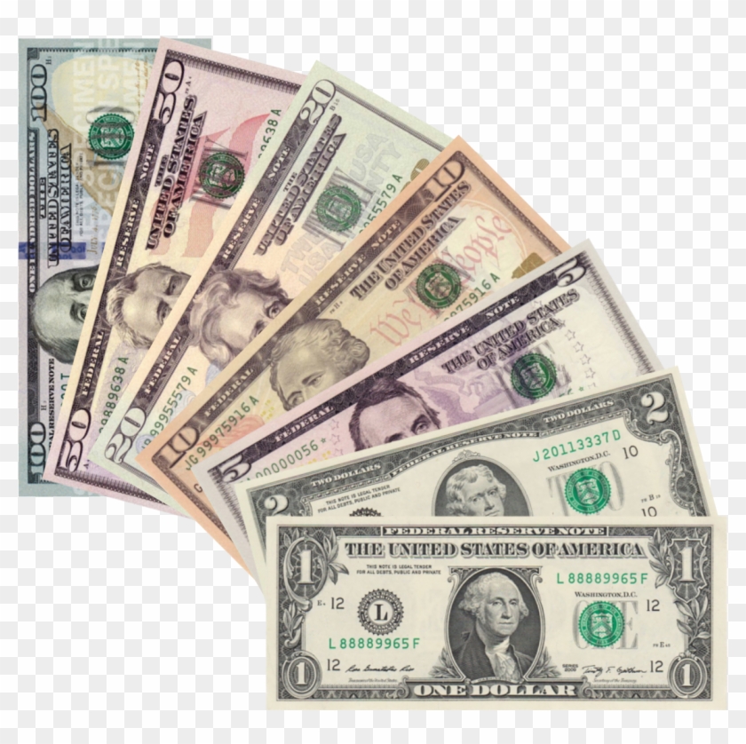 50 Dollar Bill Png - 1 Us Dollar Clipart