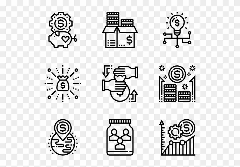 Crowd Funding - Design Icon Clipart
