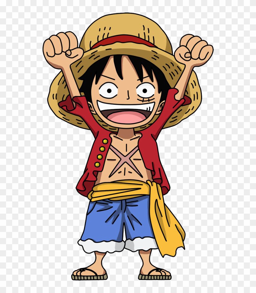 One Piece Png - One Piece Luffy Chibi Clipart #293863