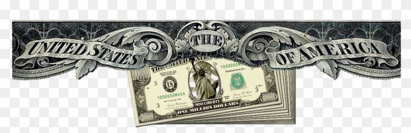 Lgbt Gay Pride Million Dollar Bill Novelty Play Money - Cash Clipart #293886