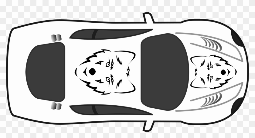 This Free Icons Png Design Of Wolf Paint Job On Car Clipart #293933