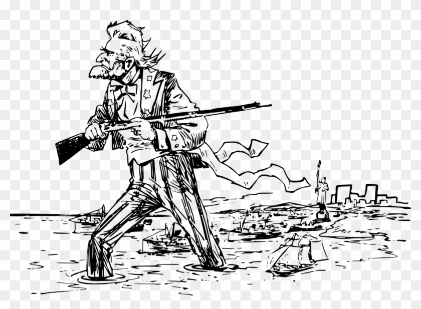 Uncle Sam Drawing Line Art Computer Icons Public Domain - Uncle Sam Drawing Clipart #294016
