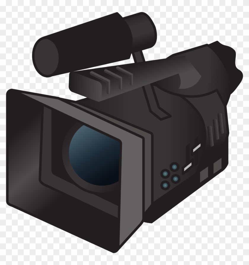 Big Image - Professional Video Camera Clipart
