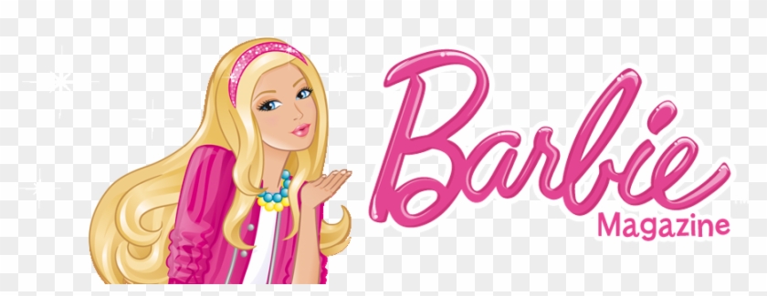 Color In With Barbie News Png Logo - Barbie Png Clipart