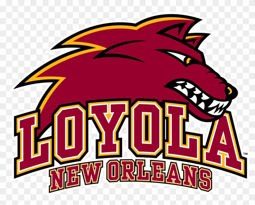 Wolf Head - Loyola New Orleans Logo Clipart #294392