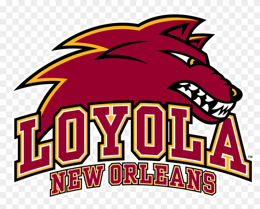Wolf Head - Loyola New Orleans Logo Clipart