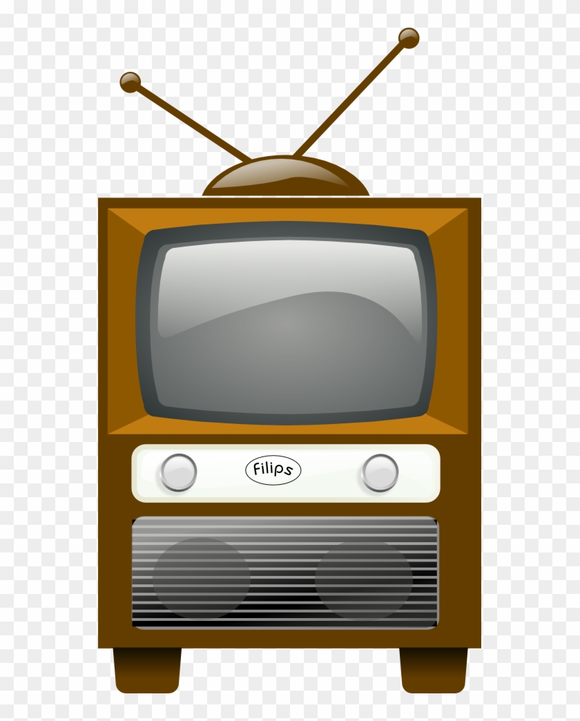 Vintage - Television Clip Art - Png Download