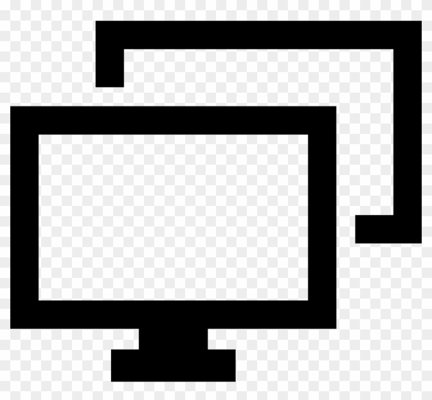 Two Computer Screens Comments - Display Device Clipart