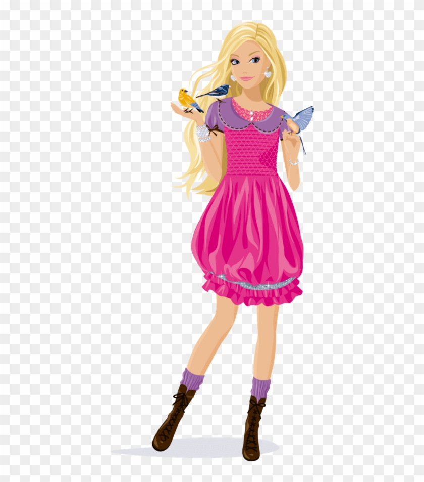 barbie cartoon girl