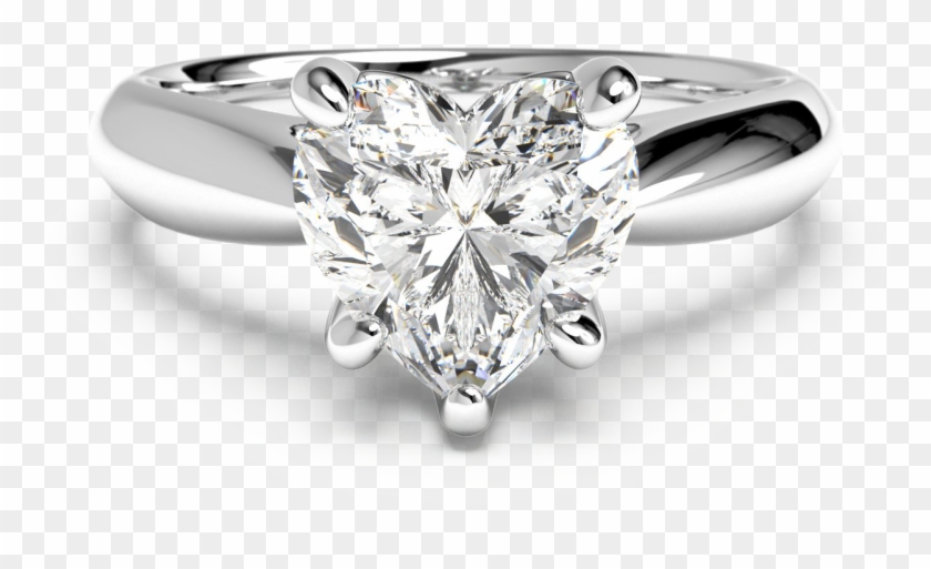 Diamond Shaped Wedding Rings - Engagement Ring Clipart #294750