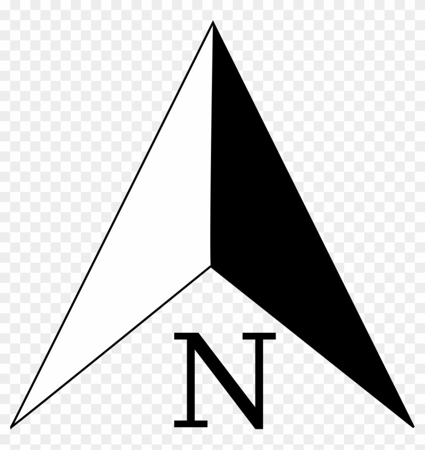 Arrow Computer Icons North Compass Rose - North Compass Rose Png Clipart