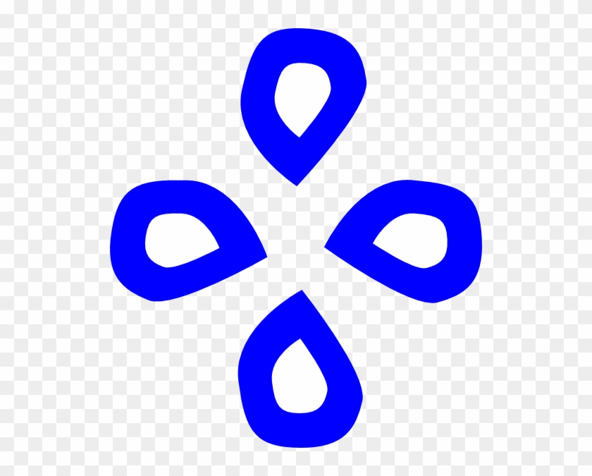 Blue Tears In Diamond Shape Svg Clip Arts 528 X 595 - Png Download #294793