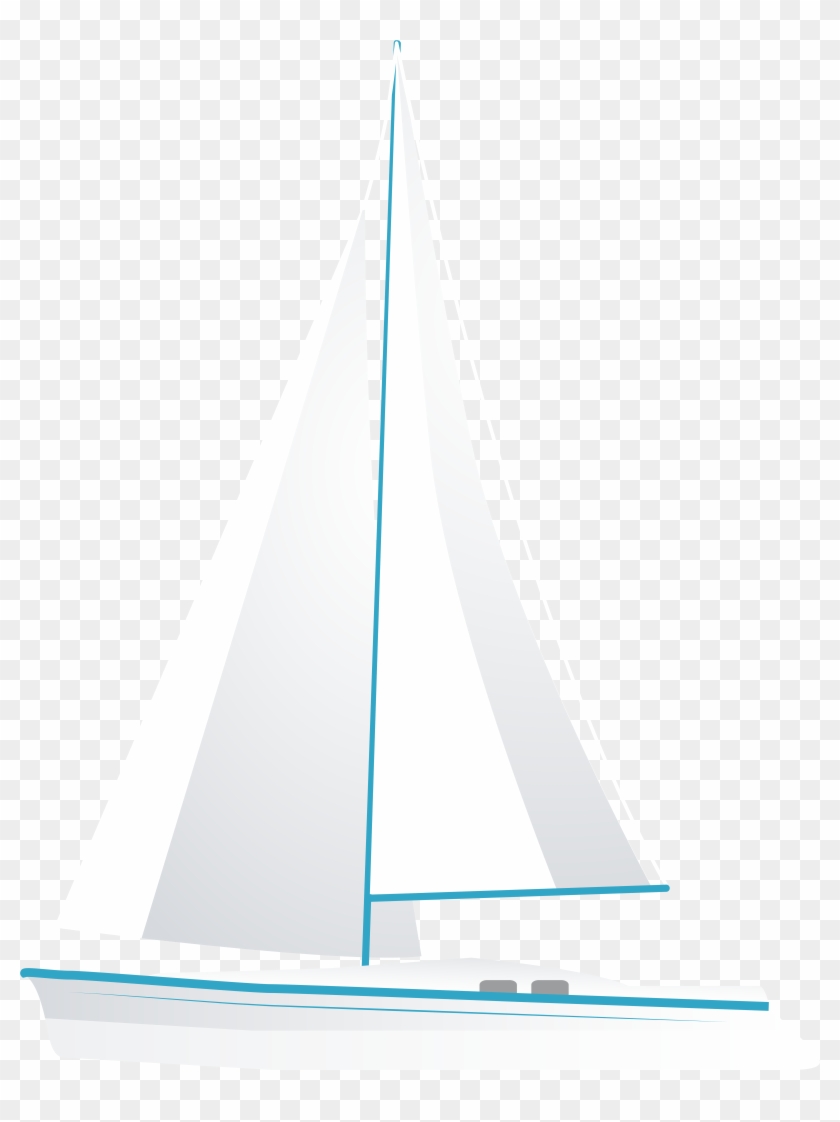 White Sailboat Png Clip Art Transparent Png