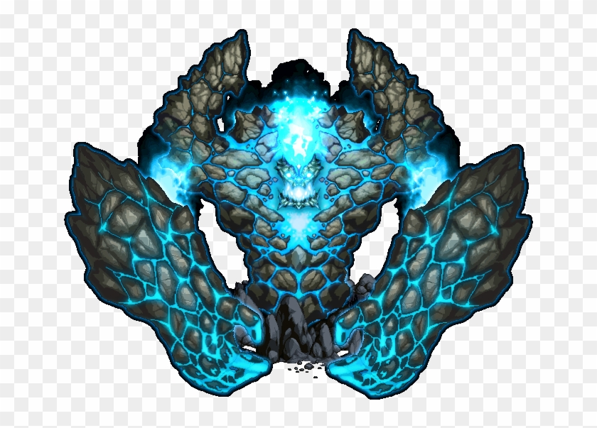 Frozen Stone - Illustration Clipart